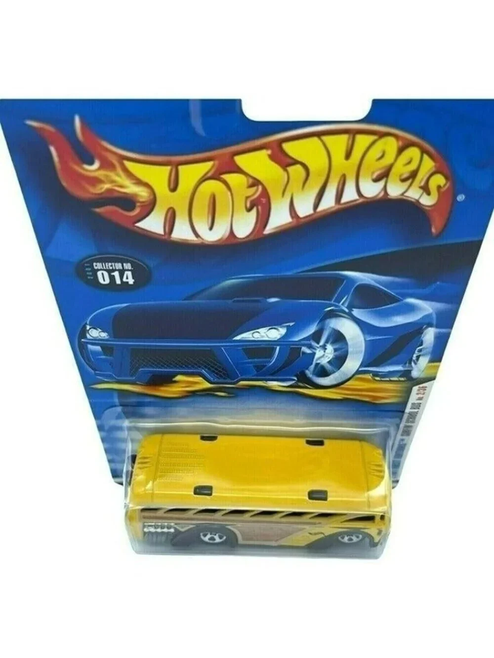 Vintage Die Cast Hot Wheels 2001 Surfin School Bus 2/36 First Editions 1:64